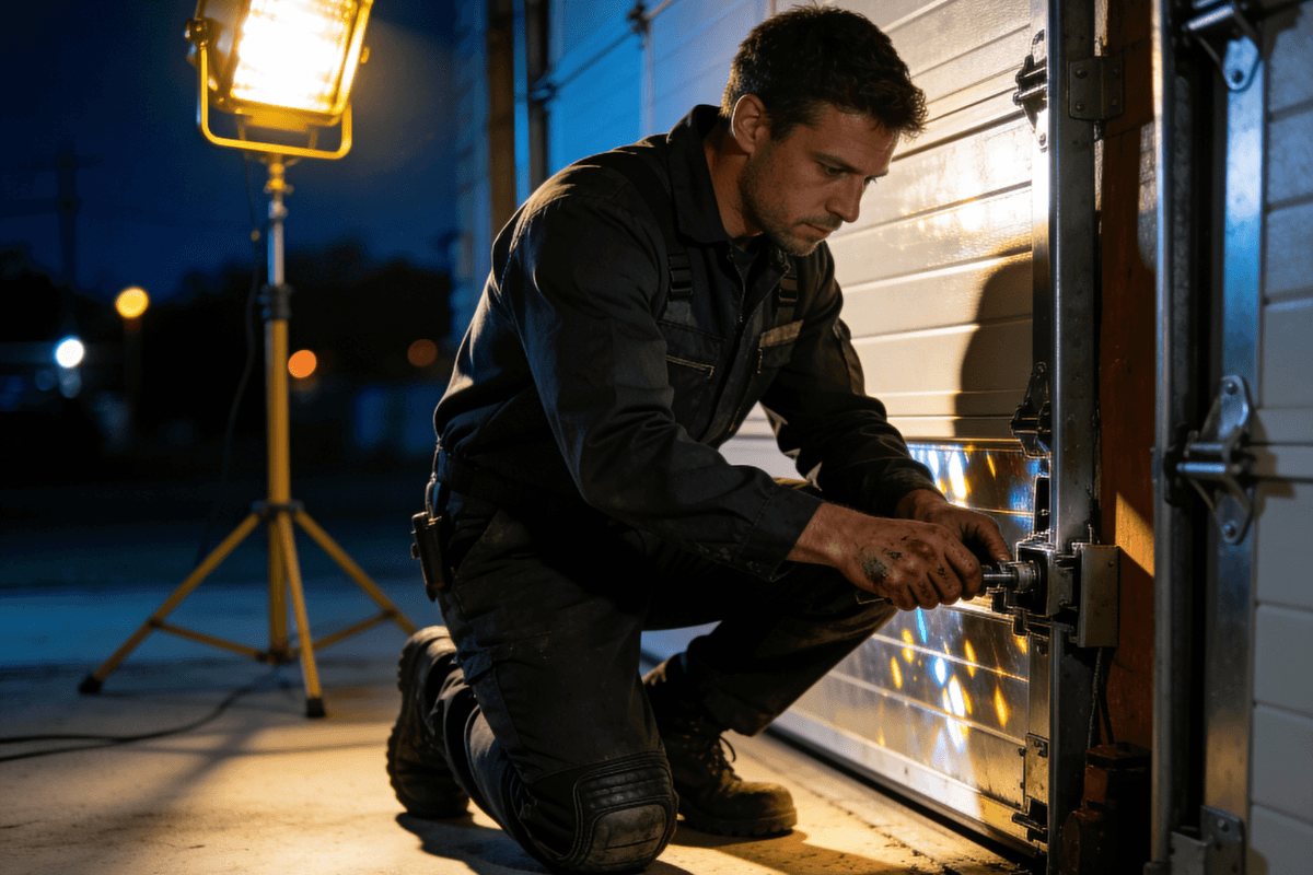 Common garage door problems and failures