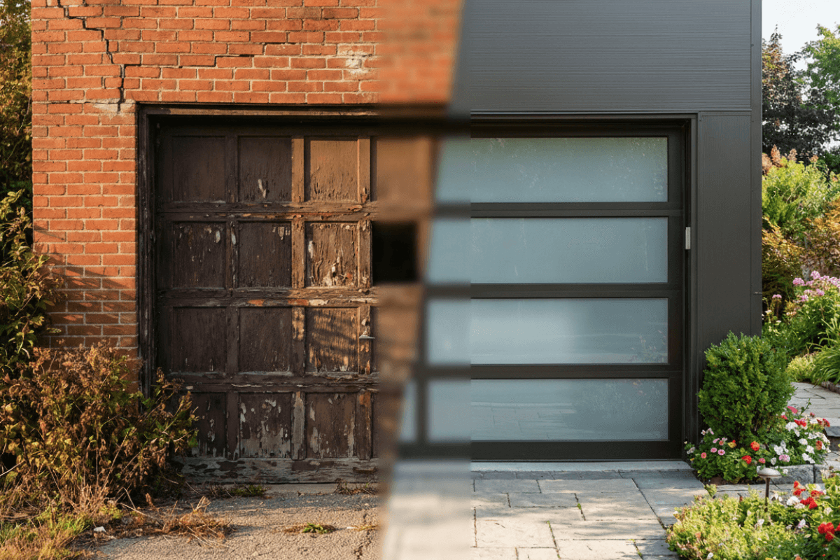 Garage door ROI and property value
